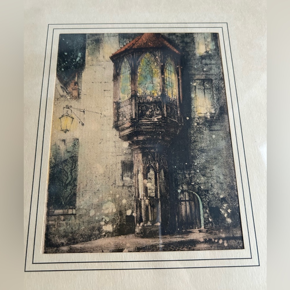 Vintage Architectural Art Print